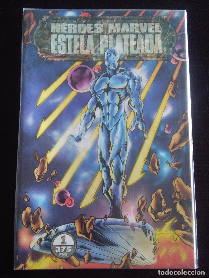 C&oacute;mics: HEROES MARVEL 4-ESTELA PLATEADA-1998 - Foto 1