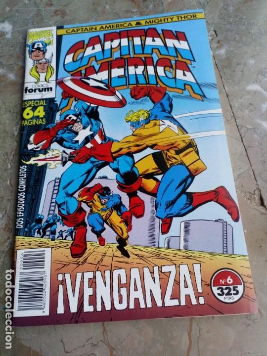 C&oacute;mics: Capit&aacute;n Am&eacute;rica & Mighty Thor Vol 2 N&ordm; 6 FORUM - Foto 1