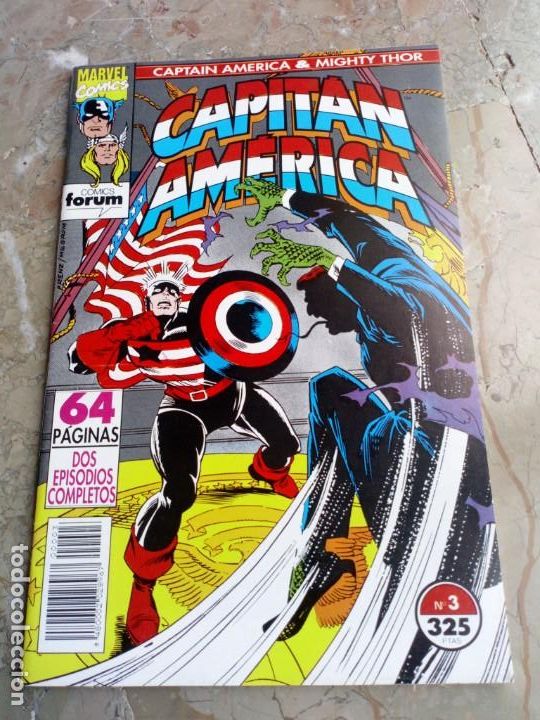 C&oacute;mics: Capit&aacute;n Am&eacute;rica & Mighty Thor Vol 2 N&ordm; 3 FORUM - Foto 1
