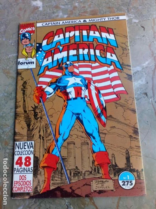 C&oacute;mics: Capit&aacute;n Am&eacute;rica & Mighty Thor Vol 2 N&ordm; 1 FORUM - Foto 1