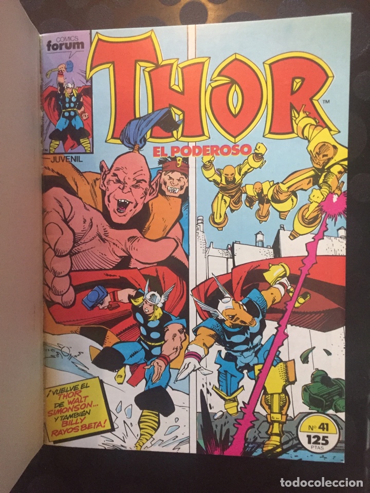 C&oacute;mics: THOR EL PODEROSO VOL.1 RETAPADO N.9 CONTIENE del N.41 al 45 . - Foto 3