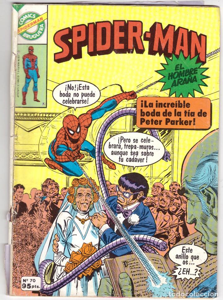 C&oacute;mics: Comic Spiderman, n&ordm; 70 - Comics Bruguera - Foto 1
