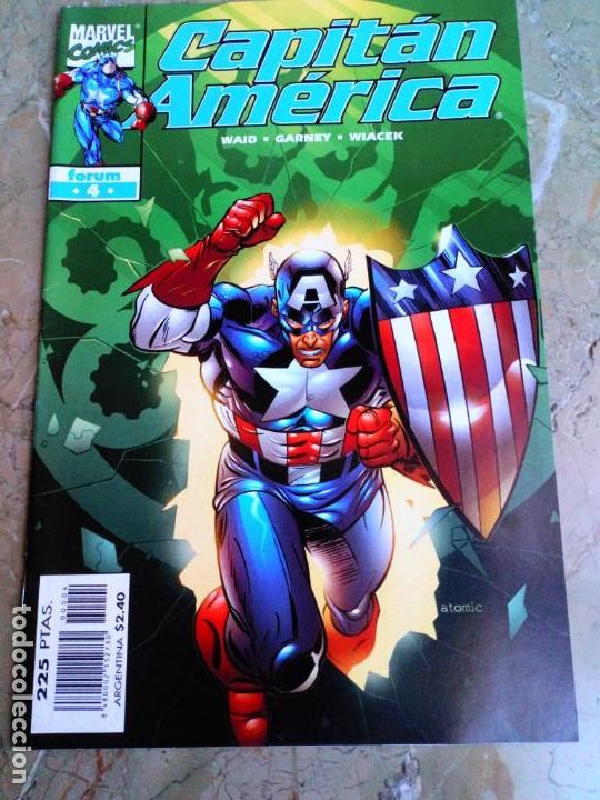 C&oacute;mics: Capit&aacute;n Am&eacute;rica Vol 4 N&ordm; 4 FORUM - Foto 1