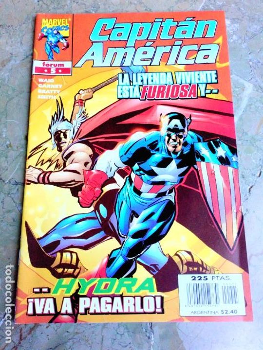 C&oacute;mics: Capit&aacute;n Am&eacute;rica Vol 4 N&ordm; 5 FORUM - Foto 1