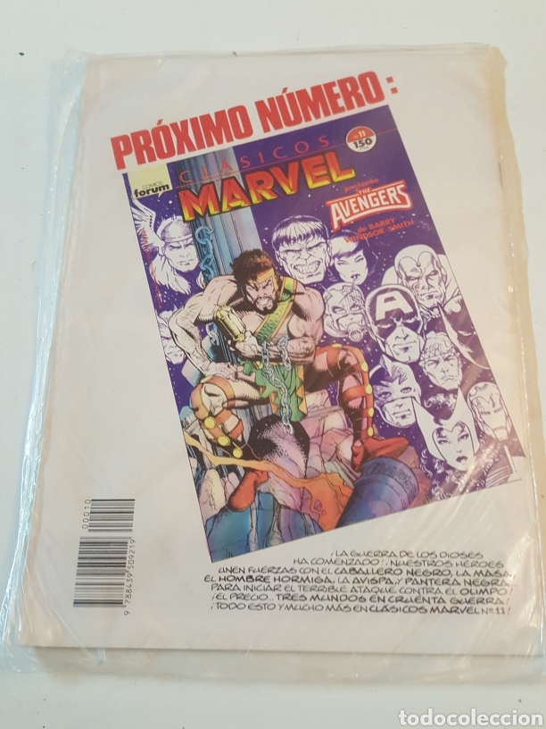 C&oacute;mics: Comic Clasicos Marvel forum N&deg; 10 The Avengers - Foto 2