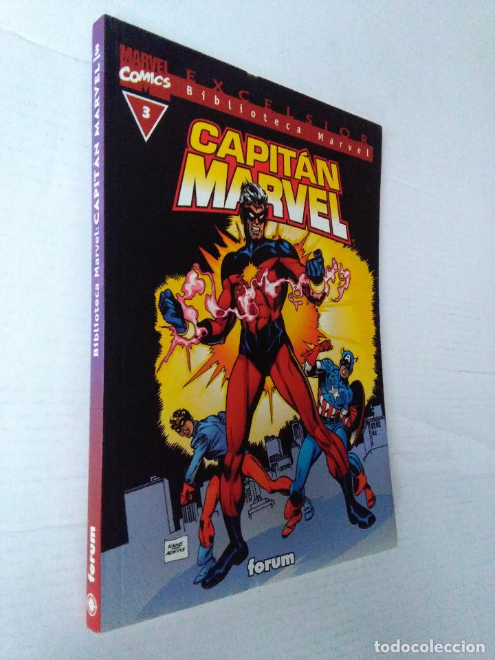 C&oacute;mics: BIBLIOTECA MARVEL EXCELSIOR-CAPITAN MARVEL 3-FORUM - Foto 1