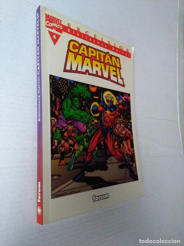 C&oacute;mics: BIBLIOTECA MARVEL EXCELSIOR-CAPITAN MARVEL 4-FORUM - Foto 1