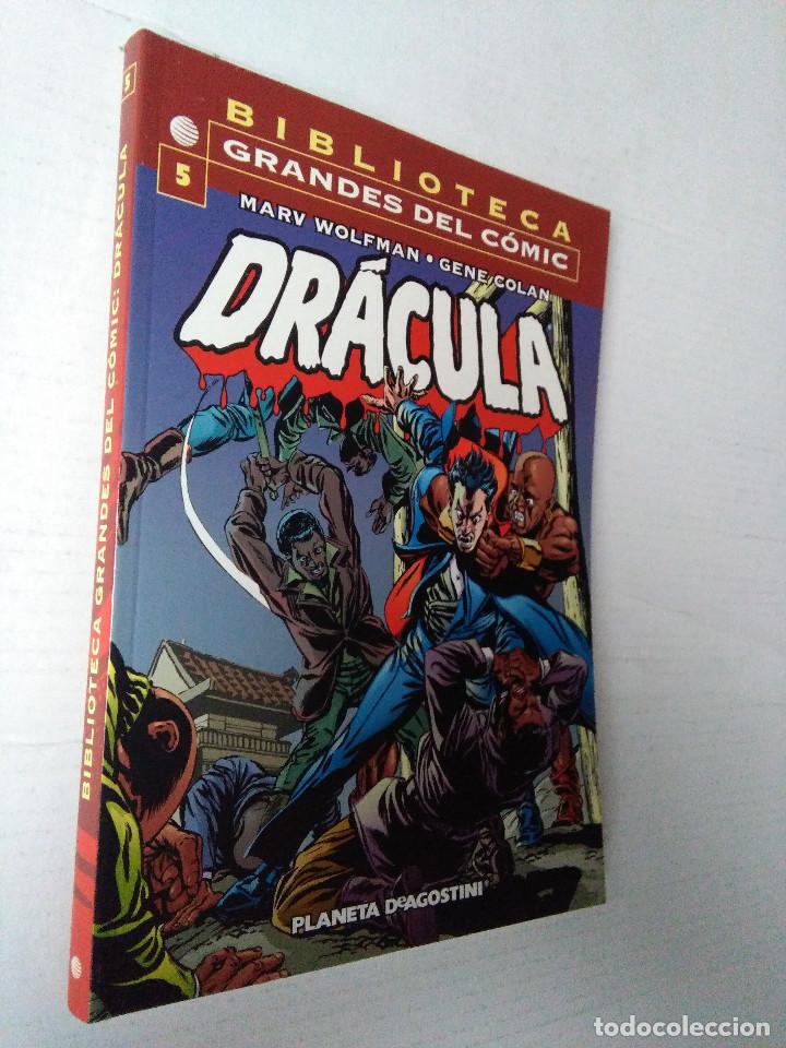 C&oacute;mics: BIBLIOTECA GRANDES DEL COMIC-DR&Aacute;CULA 5-PLANETA - Foto 1
