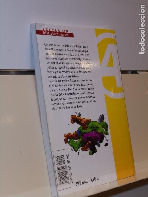 C&oacute;mics: BIBLIOTECA MARVEL EXCELSIOR LOS 4 FANTASTICOS N&ordm; 20 - FORUM - Foto 2