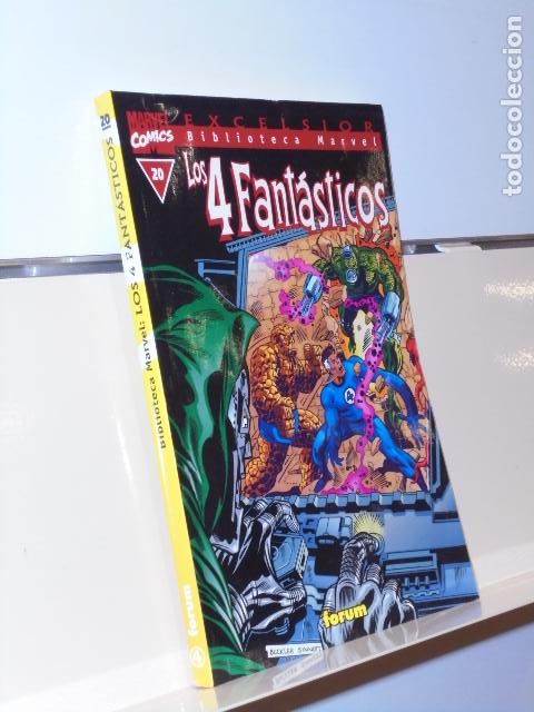 C&oacute;mics: BIBLIOTECA MARVEL EXCELSIOR LOS 4 FANTASTICOS N&ordm; 20 - FORUM - Foto 1