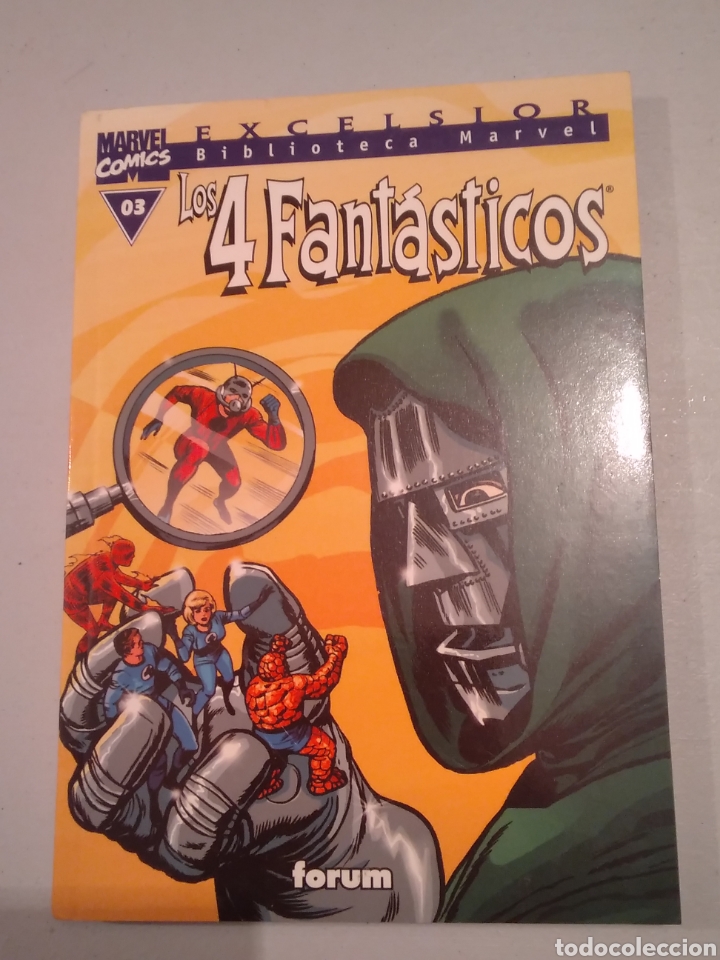 C&oacute;mics: BIBLIOTECA MARVEL LOS 4 FANTASTICOS N&deg; 03 - Foto 1