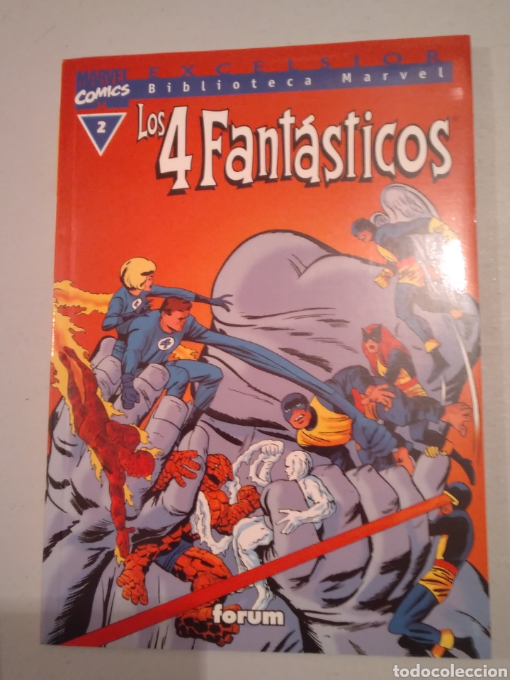 C&oacute;mics: BIBLIOTECA MARVEL LOS 4 FANTASTICOS N&deg; 2 - Foto 1