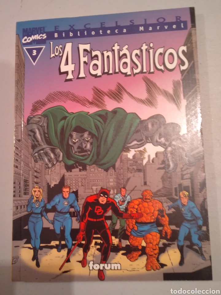 C&oacute;mics: BIBLIOTECA MARVEL LOS 4 FANTASTICOS N&deg; 3 - Foto 1