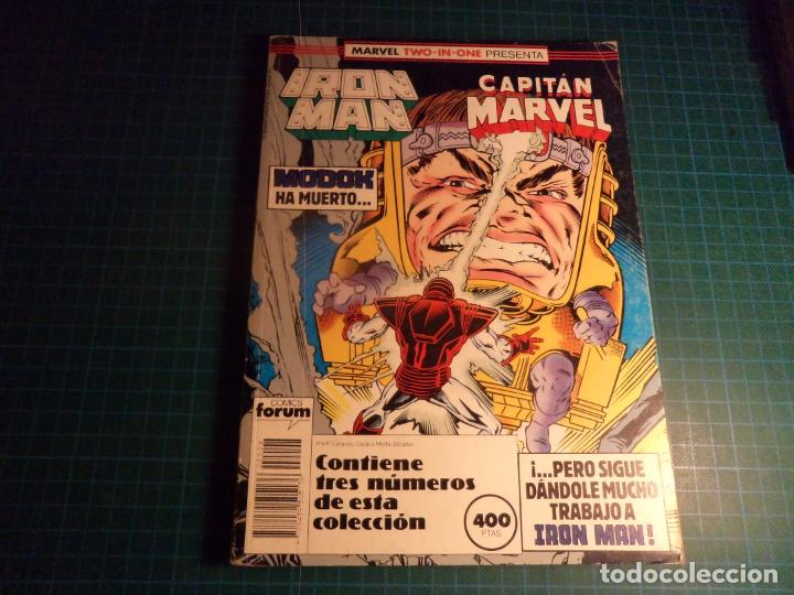 C&oacute;mics: Marvel two in one. Retapado. Contiene los numeros 47, 48 y 49. (s3) - Foto 1