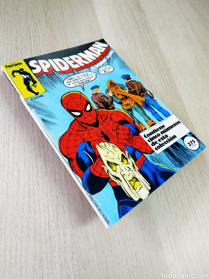 C&oacute;mics: EXCELENTE ESTADO SPIDERMAN 141 Al 145 RETAPADO FORUM - Foto 1