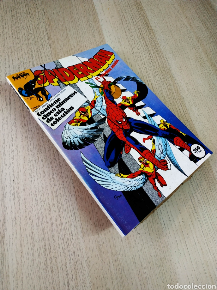 C&oacute;mics: EXCELENTE ESTADO SPIDERMAN 101 Al 105 RETAPADO FORUM - Foto 1