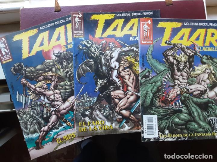 C&oacute;mics: TAAR EL REBELDE, LOTE DE LOS 3 PRIMEROS NUMEROS, 1 AL 3 - Foto 1