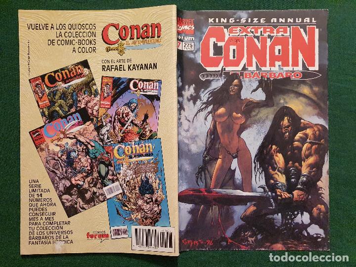 C&oacute;mics: EXTRA CONAN VOL. 1 # 7 KING-SIZE ANNUAL (FORUM) - 1997 - Foto 2
