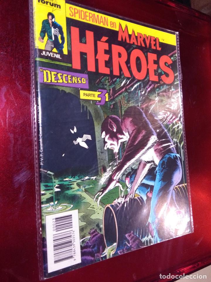 C&oacute;mics: MARVEL HEROES 23 PRIMERA EDICION FORUM - Foto 1