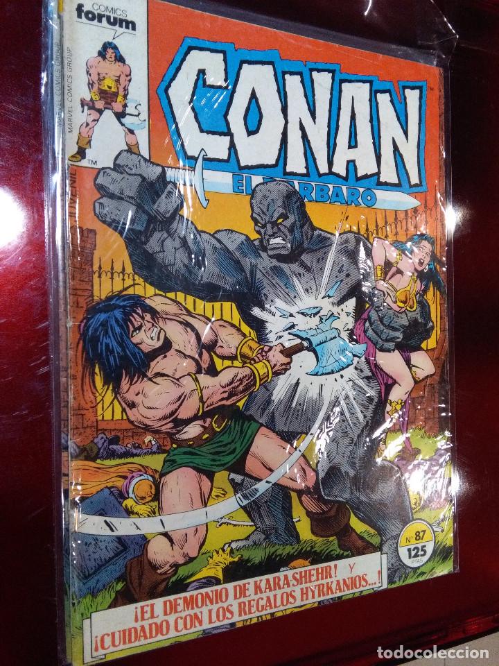 C&oacute;mics: CONAN EL B&Aacute;RBARO 87 PRIMERA EDICI&Oacute;N FORUM - Foto 1