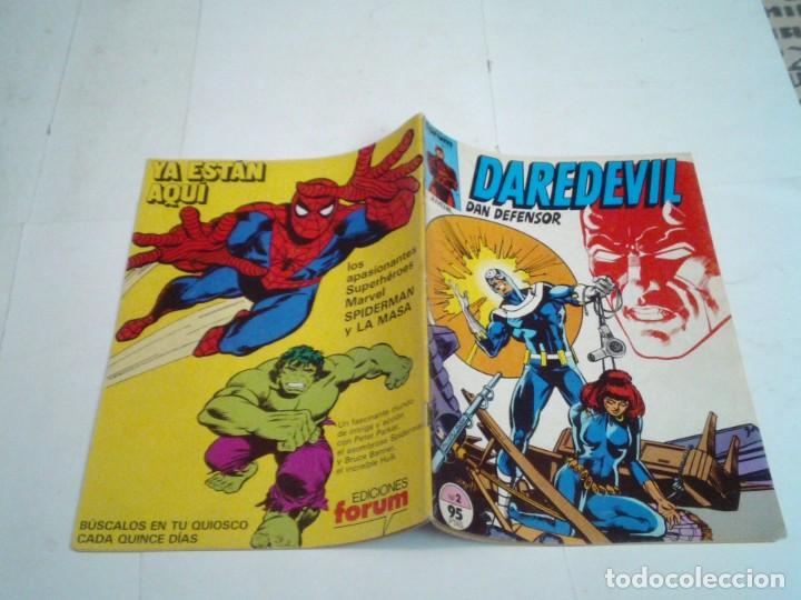 C&oacute;mics: DAREDEVIL - DAN DEFENSOR - NUMERO 2 - PRIMERA SERIE - EDICIONES FORUM - BUEN ESTADO - GORBAUD - Foto 2