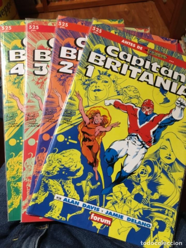 C&oacute;mics: CAPIT&Aacute;N BRITANIA - COLECCI&Oacute;N PRESTIGIO - 4 TOMOS - COMPLETA - FORUM - Foto 1
