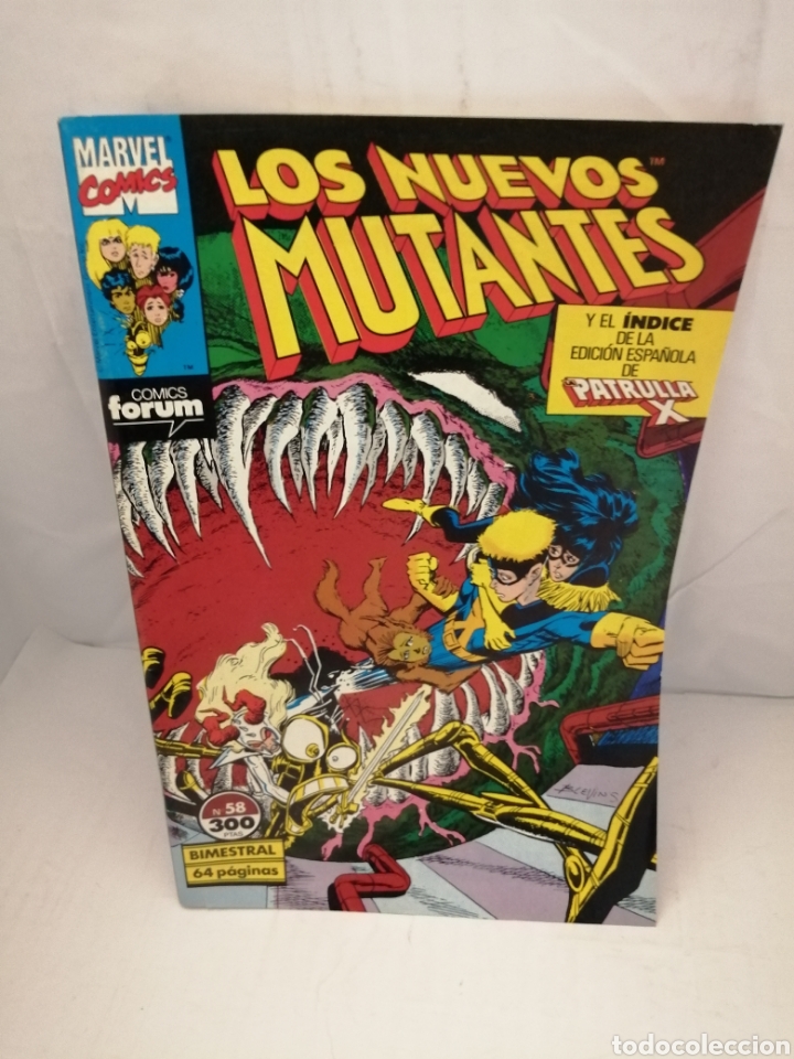 C&oacute;mics: LOS NUEVOS MUTANTES, Num 58 (Marvel Forum Bimestral) - Foto 1