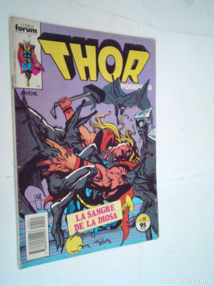 C&oacute;mics: EL PODEROSO THOR - NUMERO 21 - FORUM - NORMAL ESTADO -GORBAUD - CJ 144 - Foto 1