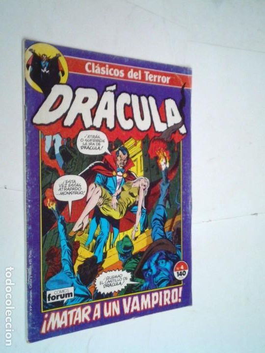 C&oacute;mics: CLASICOS DEL TERROR - DRACULA - NUMERO 4 - FORUM - NORMAL ESTADO -GORBAUD -CJ 124 - Foto 1