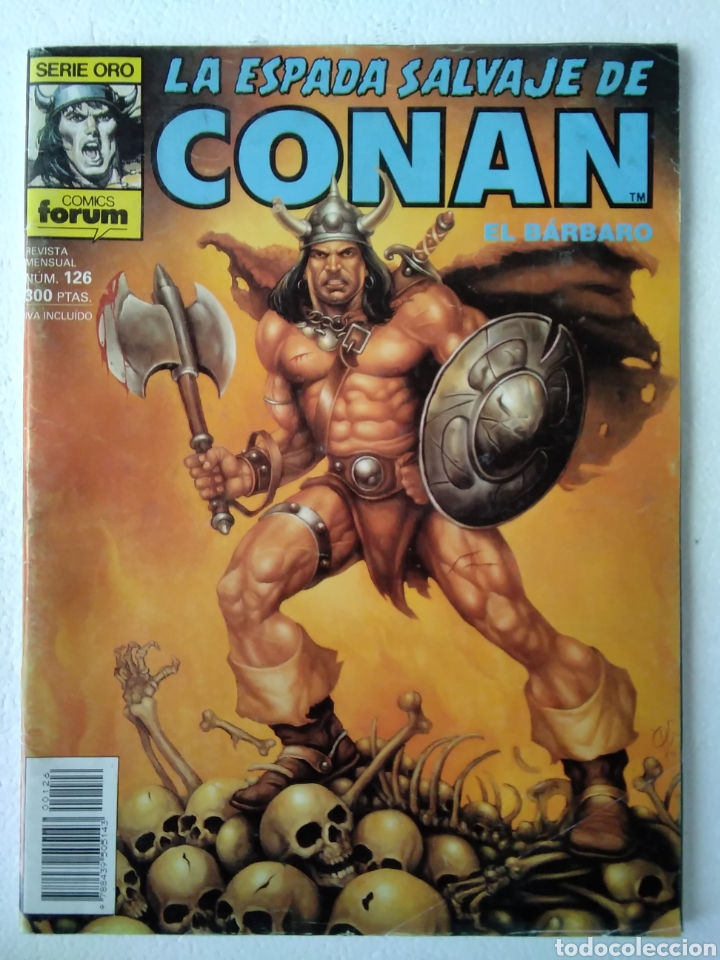 C&oacute;mics: LA ESPADA SALVAJE DE CONAN N&deg; 126 - Foto 1