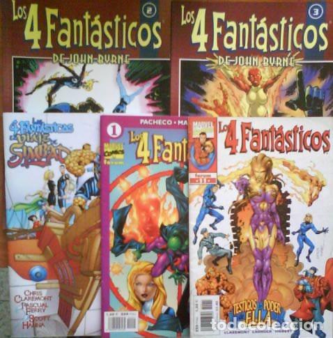 C&oacute;mics: LOTE CINCO COMICS LOS 4 FANT&Aacute;STICOS - Foto 1