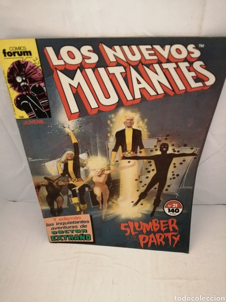 C&oacute;mics: LOS NUEVOS MUTANTES, Num 21 (Forum Juvenil) - Foto 1