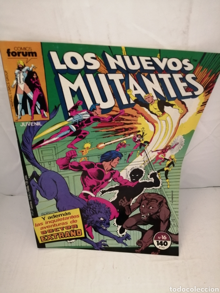 C&oacute;mics: LOS NUEVOS MUTANTES, Num 16 (Forum Juvenil) - Foto 1