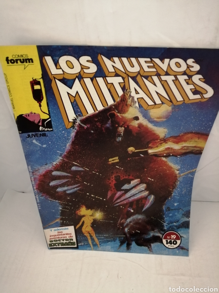 C&oacute;mics: LOS NUEVOS MUTANTES, Num 19 (Forum Juvenil) - Foto 1