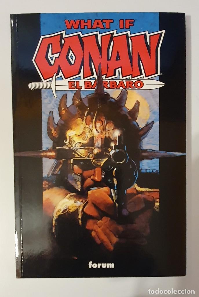 C&oacute;mics: WHAT IF - CONAN EL BARBARO - LIBRO CON SOLAPAS - Foto 1