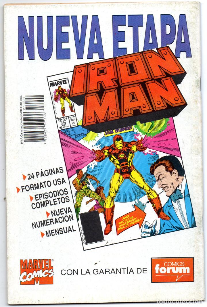 C&oacute;mics: IRON MAN - EXTRA INVIERNO - EL FACTOR TERMINUS - 2 PARTE - FORUM - Foto 2