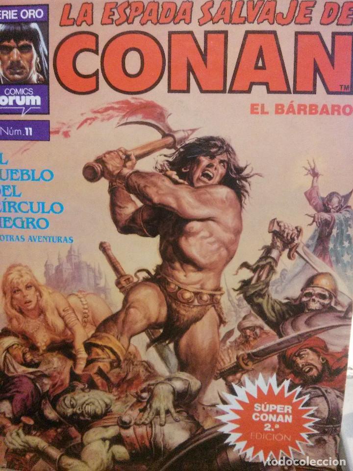 C&oacute;mics: LA ESPADA SALVAJE DE CONAN EL BARBARO, COMICS FORUM. NUM. 11. - Foto 1