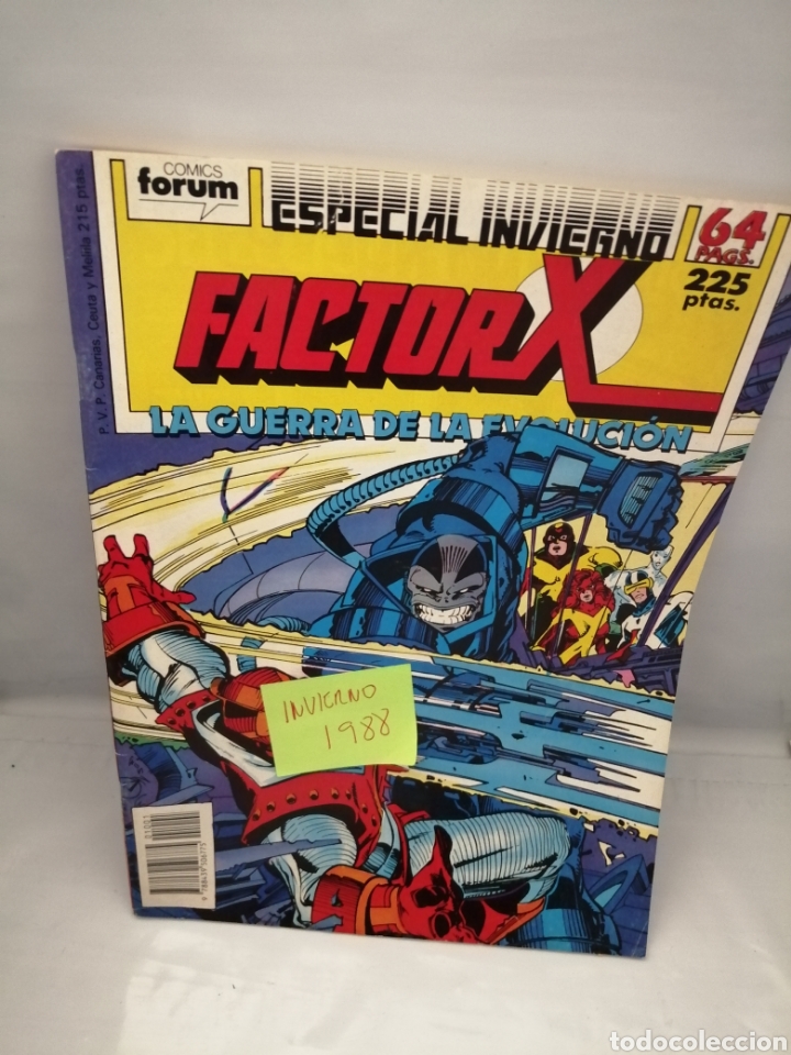 C&oacute;mics: Factor X Forum ESPECIAL INVIERNO 1988 - Foto 1
