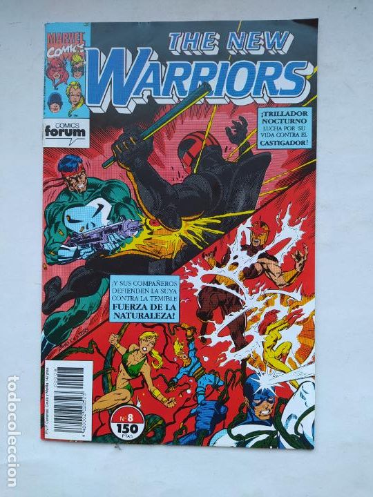C&oacute;mics: THE NEW WARRIORS N&ordm; 8 MARVEL COMICS FORUM. TDKC39 - Foto 1