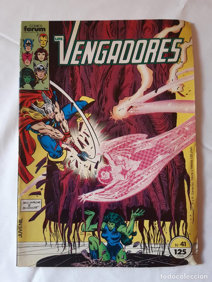 C&oacute;mics: COMIC LOS VENGADORES NUMERO 41. FORUM. - Foto 1