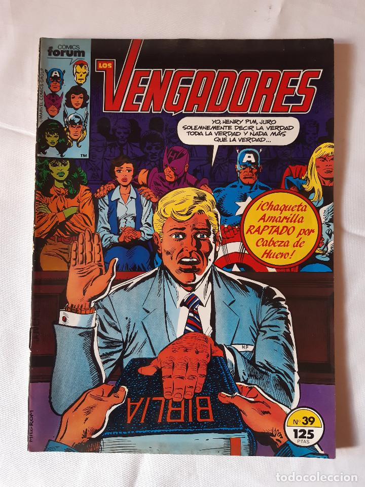 C&oacute;mics: COMIC LOS VENGADORES NUMERO 39. FORUM. BUEN ESTADO. - Foto 1