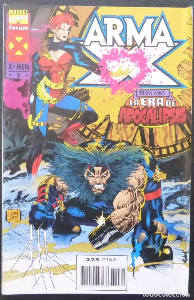 C&oacute;mics: Comic ARMA X,N&ordm; 1-X-Men,Marvel comics,Forum ,1995 - Foto 1
