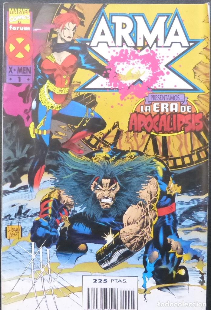 C&oacute;mics: Comic ARMA X,N&ordm; 1-X-Men,Marvel comics,Forum ,1995 - Foto 5