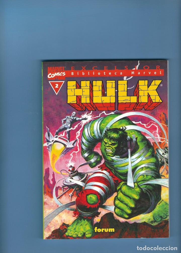 C&oacute;mics: BIBLIOTECA MARVEL - HULK - 4 PRIMEROS N&Uacute;MEROS - Foto 2