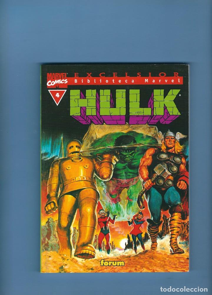C&oacute;mics: BIBLIOTECA MARVEL - HULK - 4 PRIMEROS N&Uacute;MEROS - Foto 4