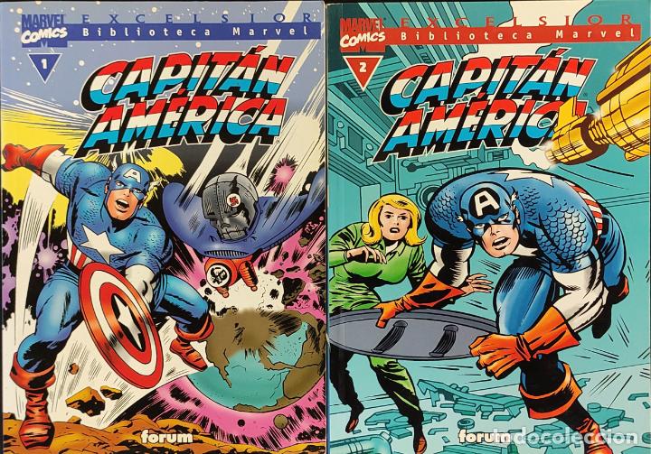 C&oacute;mics: BIBILIOTECA MARVEL - CAPITAN AMERICA - N&ordm; 1 AL N&ordm; 20 - FORUM - - Foto 2