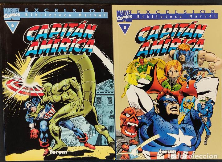 C&oacute;mics: BIBILIOTECA MARVEL - CAPITAN AMERICA - N&ordm; 1 AL N&ordm; 20 - FORUM - - Foto 6