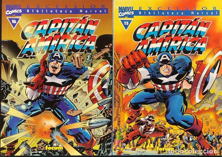 C&oacute;mics: BIBILIOTECA MARVEL - CAPITAN AMERICA - N&ordm; 1 AL N&ordm; 20 - FORUM - - Foto 16