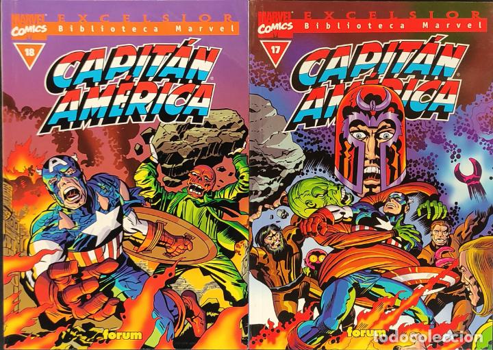 C&oacute;mics: BIBILIOTECA MARVEL - CAPITAN AMERICA - N&ordm; 1 AL N&ordm; 20 - FORUM - - Foto 18