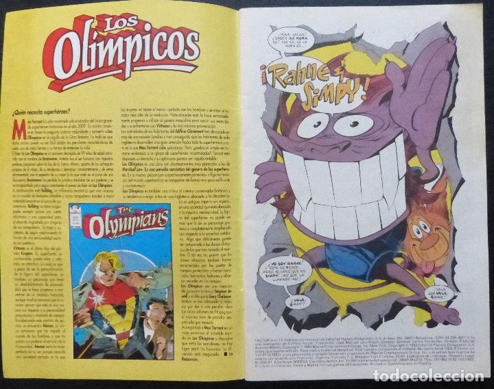 C&oacute;mics: Comic FACTOR X,N&ordm; 71-X-Men,comics,Forum,A&ntilde;o 1993 - Foto 2